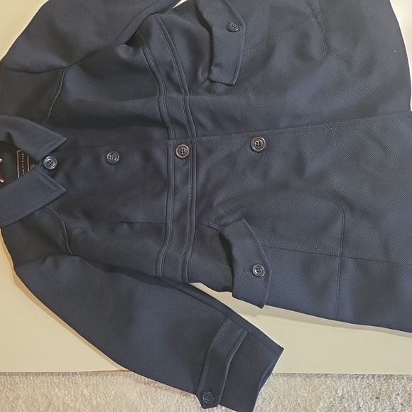Tommy Hilfiger Women's Pea Coat Navy Blue Size 2X Button Front New With Tags - Picture 4 of 8